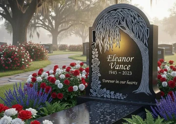 Luxury Headstone Installation Process