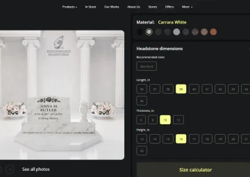 Granite Headstones for Graves — a Full Guide to Colors, Prices, and What Each Stone Looks Like