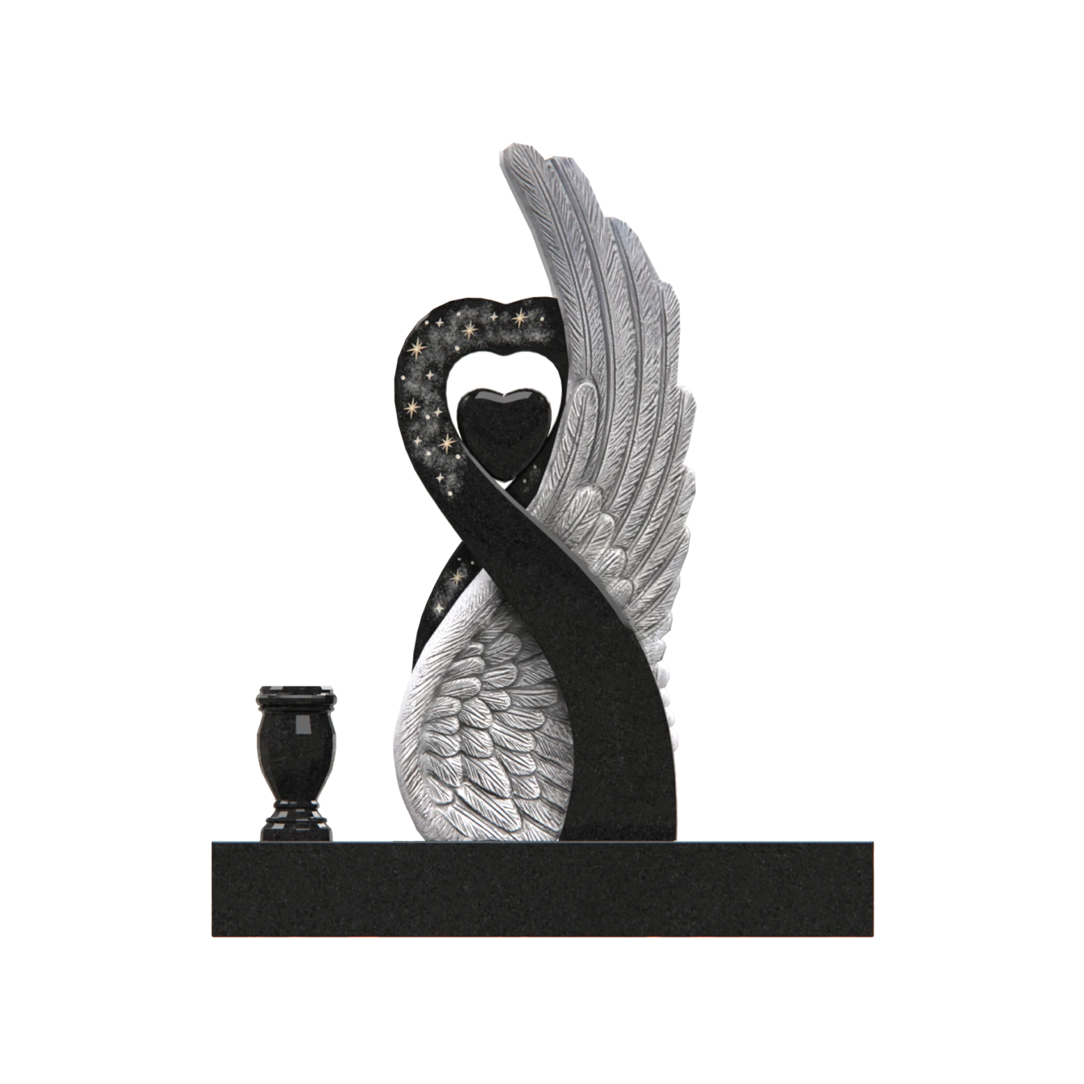 Shaped headstones
