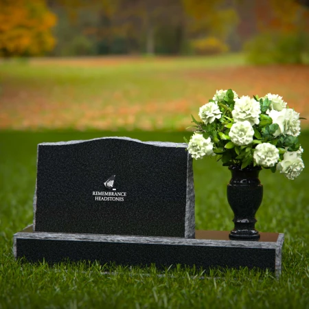 1348 - Timeless Memorial Granite Headstone