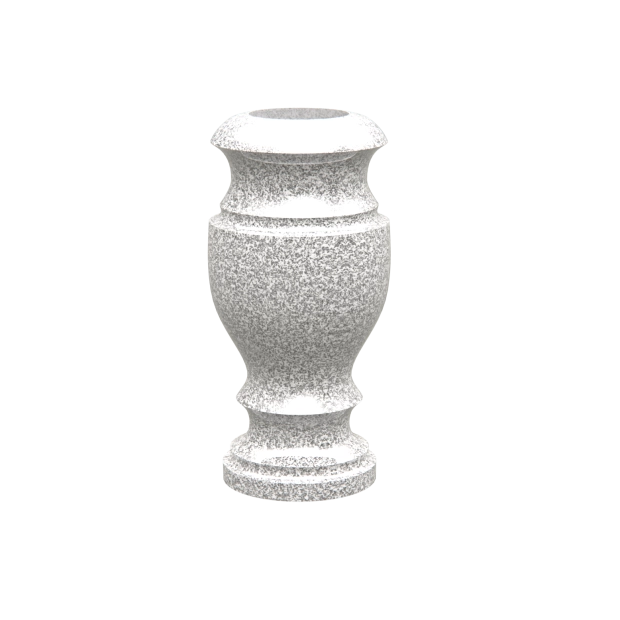 1909169  - Traditional Granite Vase for Memorial Flowers