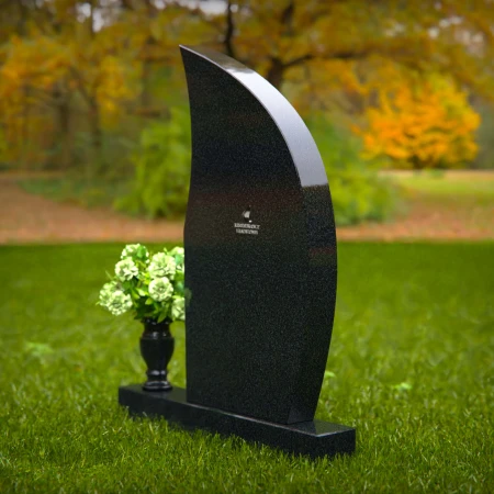 1354 - Sleek Contemporary Headstone – Timeless Tribute in Granite - 41