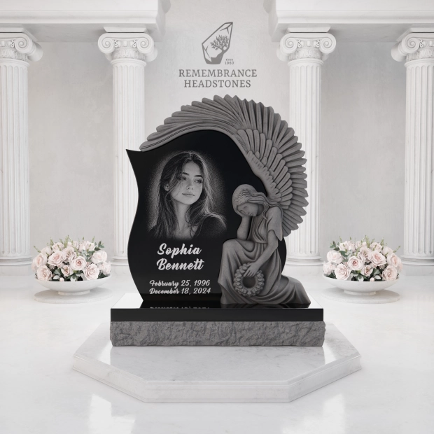 Luxury Mourning Angel Memorial