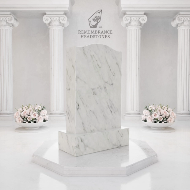 Luxury Medical Tribute Granite Headstone