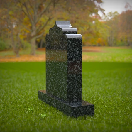 1413 - Islamic Gravestone with Arabic Inscription in a Tranquil Resting Place - 5