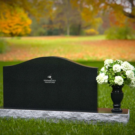 1350 - Classic Granite Memorial Headstone