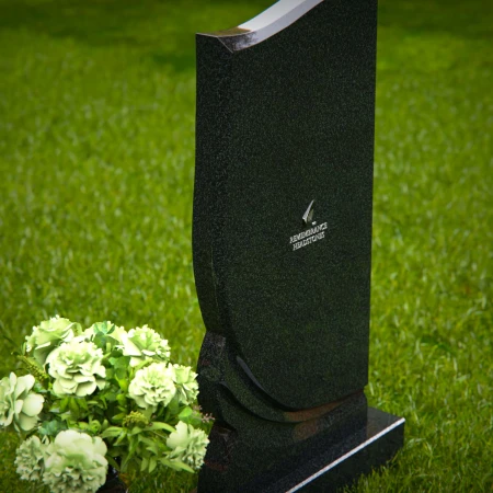 1407 - Elegant Modern Headstone with Unique Design for Lasting Memorial - 50