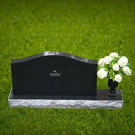 1350 - Classic Granite Memorial Headstone - 40