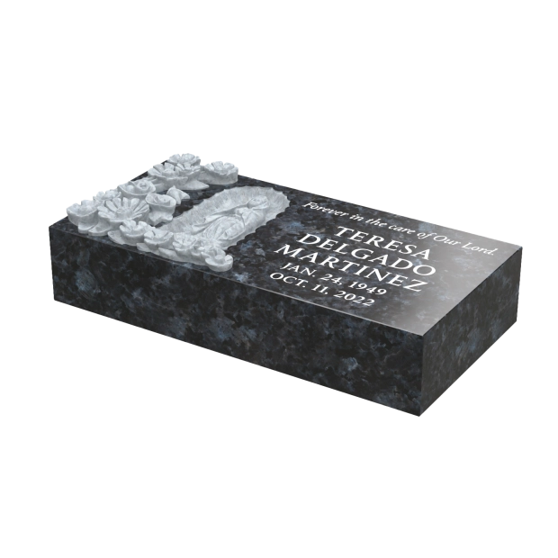 Blue Pearl Granite Headstone — the Stone That Changes in Light
