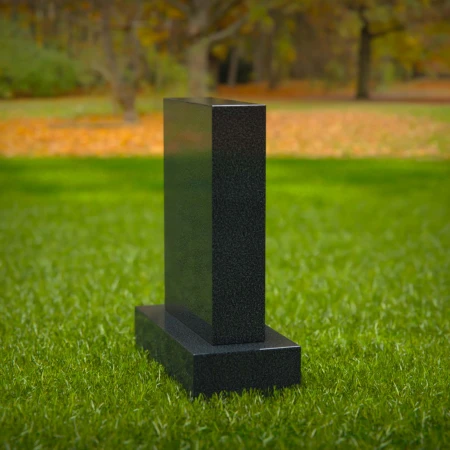 1602 - Minimalist Memorial Headstone with Elegant Design - 2