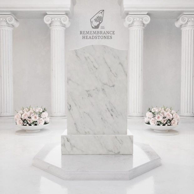 Luxury Medical Tribute Granite Headstone