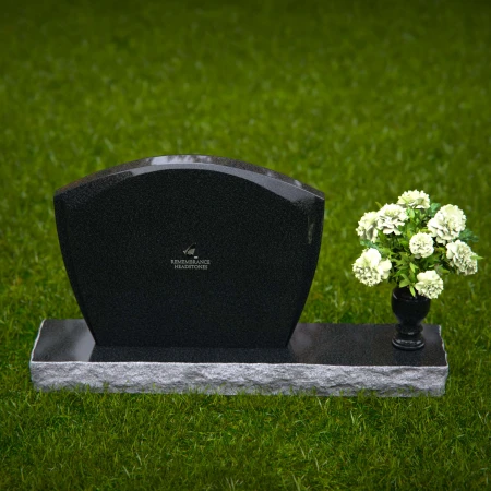 1356 - Classic Arched Granite Headstone – A Timeless Memorial - 36