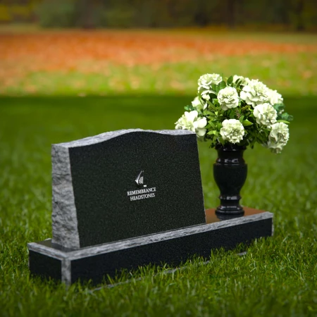 1348 - Timeless Memorial Granite Headstone - 55