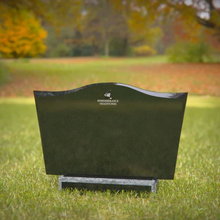 1245 - Elegant Granite Headstone - Durable Memorial Stone for Loved Ones