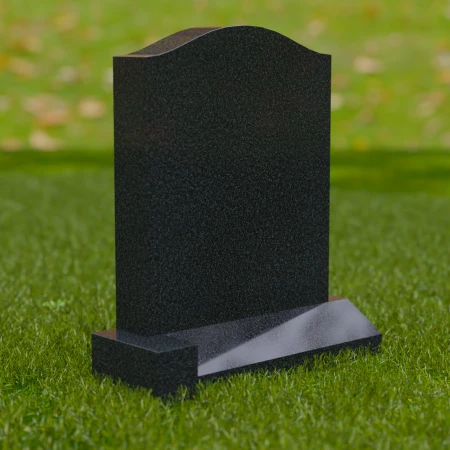 1713 - Traditional Curved Memorial Headstone for a Timeless Tribute - 5