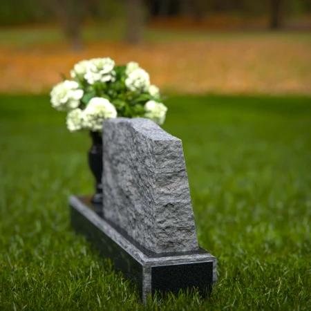 1348 - Timeless Memorial Granite Headstone - 48