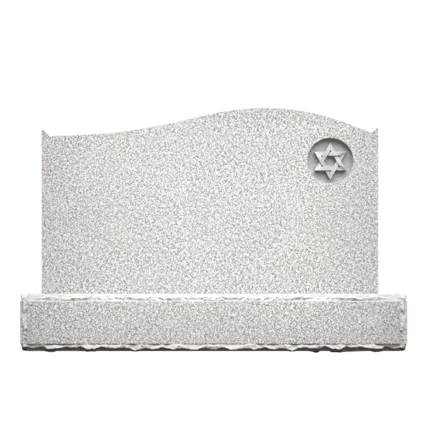 1201099 - Jewish Memorial Headstone With Star of David