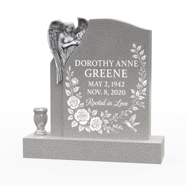 1205123 - Elegant Angel Memorial Monument