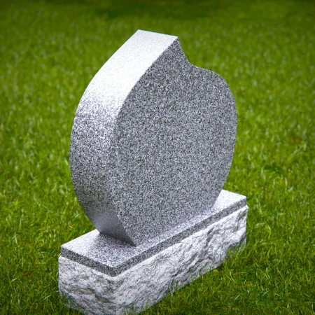 1751 - Elegant Teardrop Memorial Headstone – A Symbol of Love and Remembrance - 7