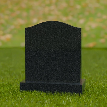 1657 - Classic Arched Memorial Headstone – A Timeless Tribute