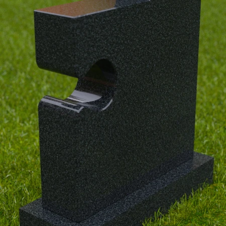 1695 - Unique Puzzle Piece Memorial Headstone - 1