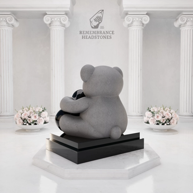 Premium Teddy Bear Cloud Child Memorial