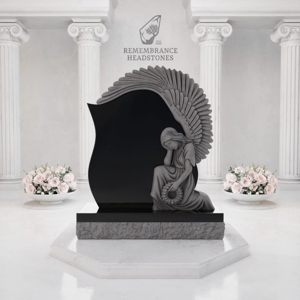 Luxury Mourning Angel Memorial