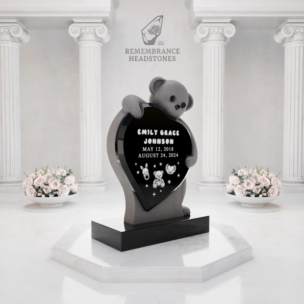  Premium Teddy Bear Heart Child Memorial