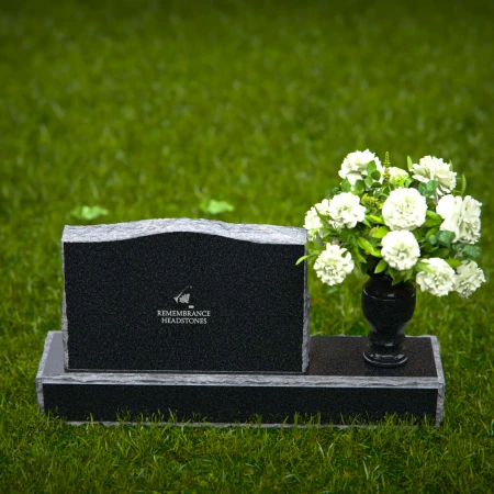 1348 - Timeless Memorial Granite Headstone - 49