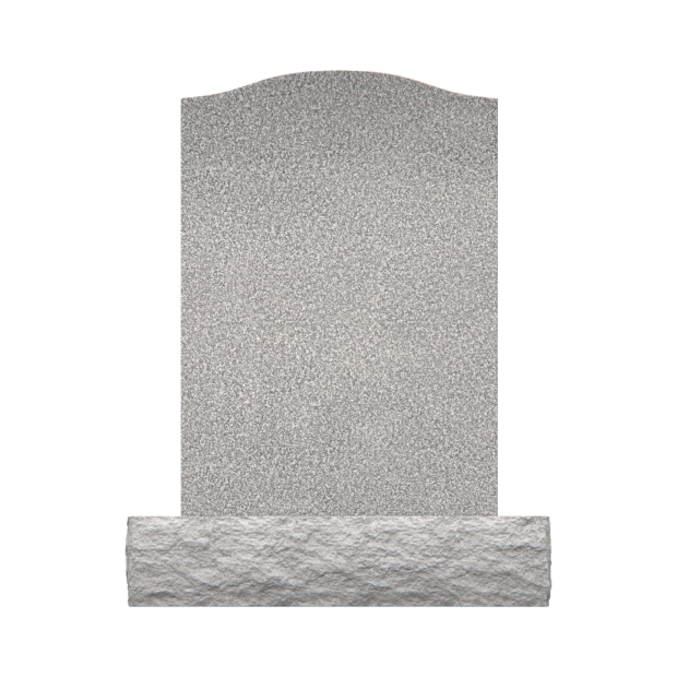 1205023 - Upright Monument With Carved Angel Relief in Serene Landscape