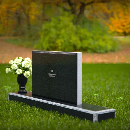 1357 - Modern Rectangular Granite Headstone – A Lasting Tribute - 48