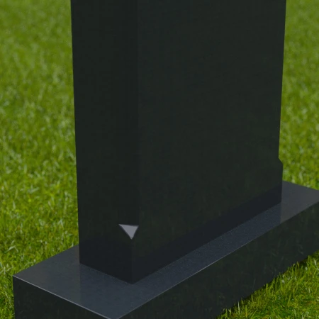 1676 - Traditional Memorial Headstone – A Timeless Tribute to Loved Ones - 5