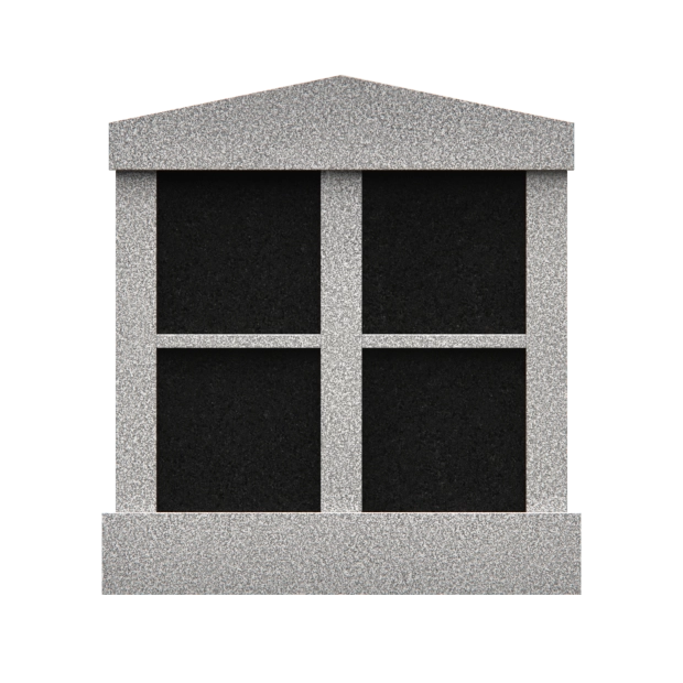 1701007 - Elegante Columbario Conmemorativo con Cuatro Compartimentos de Nicho