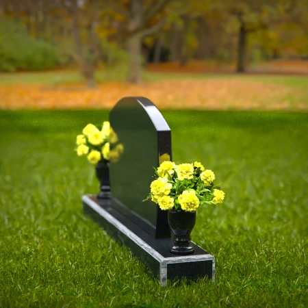 1355 - Elegant Arched Headstone – A Lasting Tribute - 51