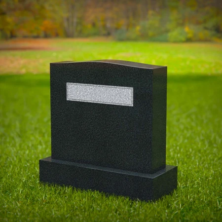 1607 - Christian Memorial Headstone with Cross and Open Book Engravings - 4