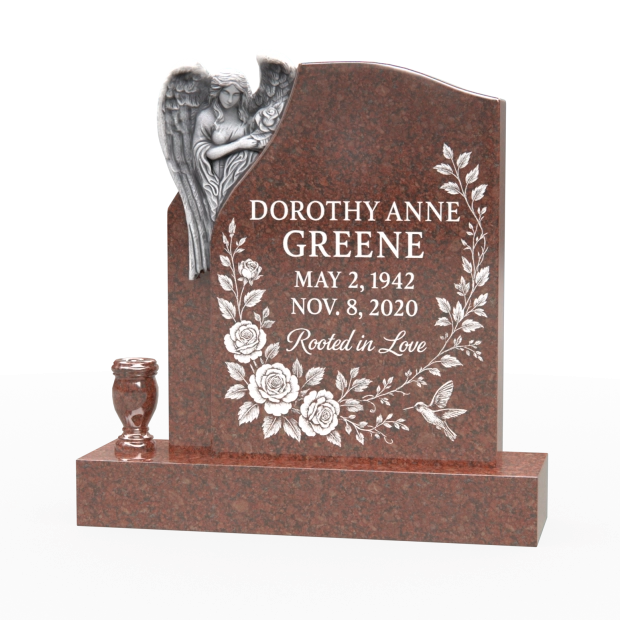 1205123 - Elegant Angel Memorial Monument