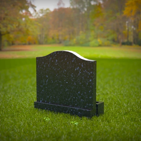 1418 - Islamic Headstone with Arabic Inscription in a Serene Cemetery - 4