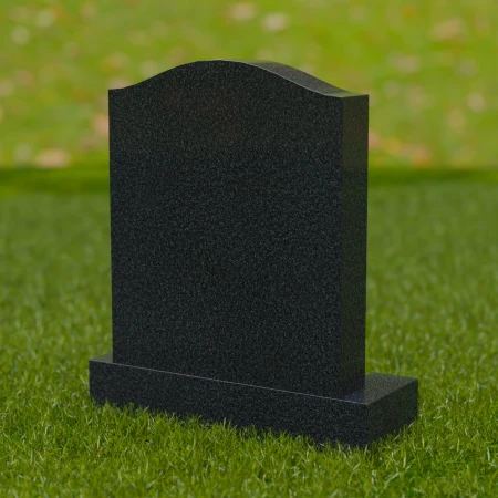 1713 - Traditional Curved Memorial Headstone for a Timeless Tribute - 2