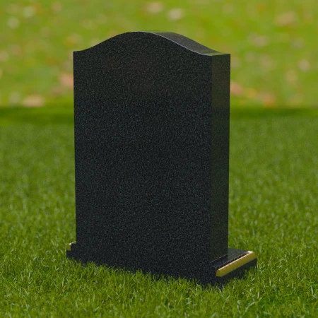 1700 - Classic Memorial Headstone with Elegant Border Detailing - 7