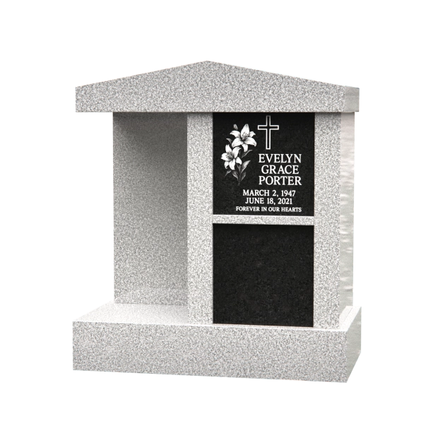 1701006 - Modernes Kolumbarium-Denkmal mit geschütztem Nischendesign