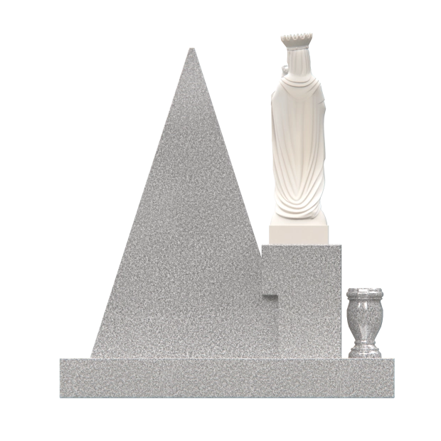 1205126 - Monumento Pirámide con Estatua de la Virgen María