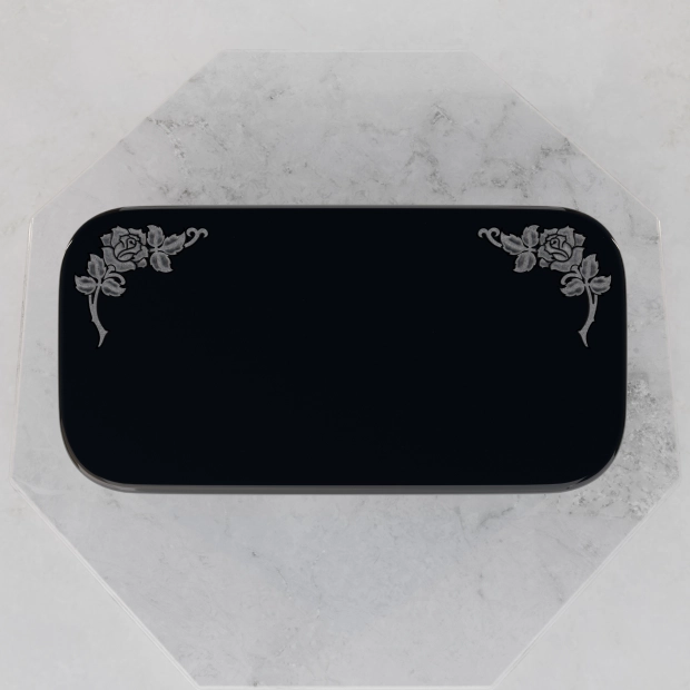 Luxury Pillow-Top Granite Grave Marker