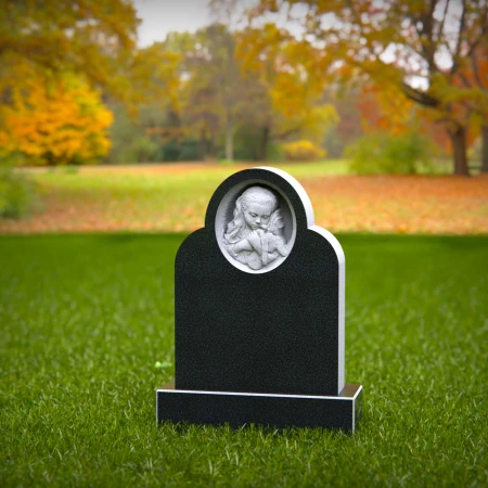 1454 - Praying Angel Child Memorial Headstone