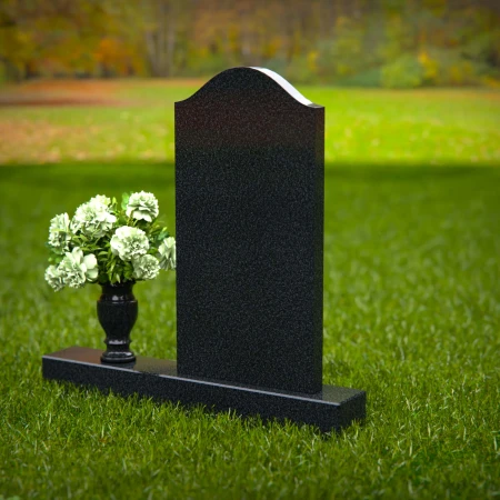 1330 - Classic Arched Headstone – A Graceful Memorial - 34