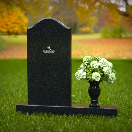 1330 - Classic Arched Headstone – A Graceful Memorial - 35