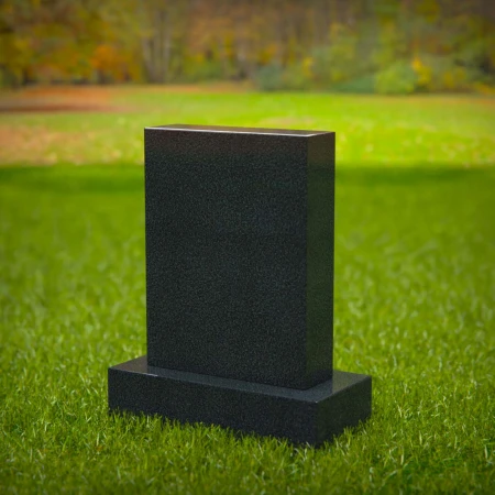 1602 - Minimalist Memorial Headstone with Elegant Design - 7