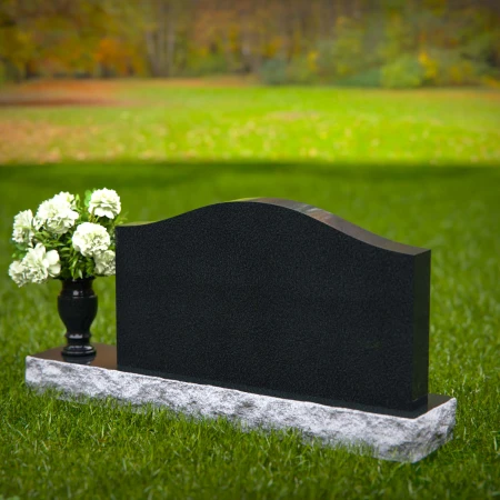 1350 - Classic Granite Memorial Headstone - 44