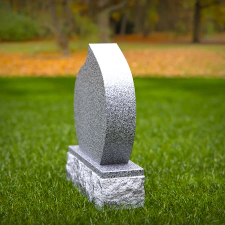 1751 - Elegant Teardrop Memorial Headstone – A Symbol of Love and Remembrance - 6