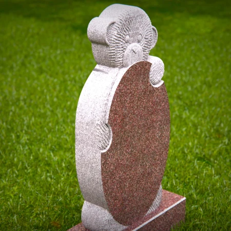 1452 - Teddy Bear Memorial Headstone for Children - 8