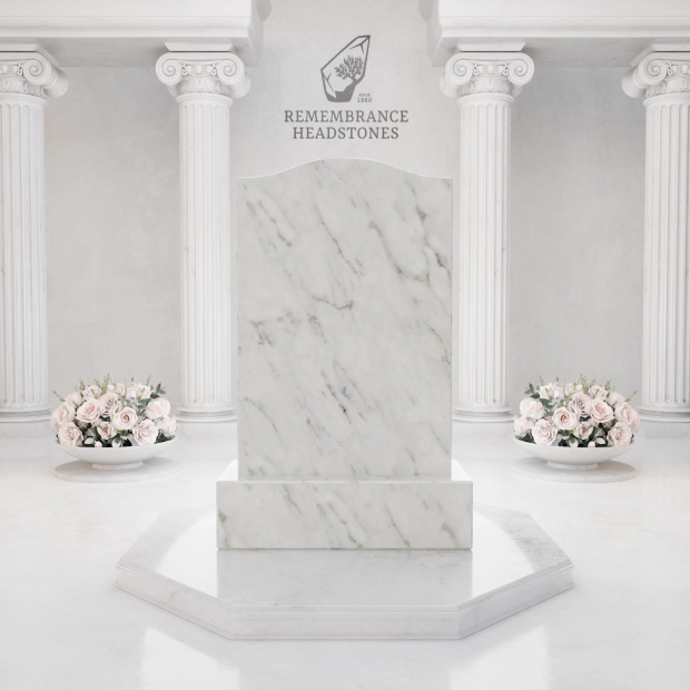 Luxury Medical Tribute Granite Headstone